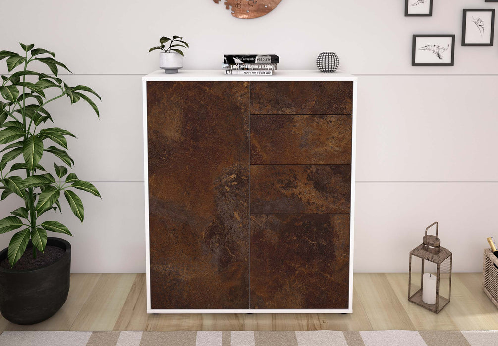 Highboard Linda, Rost Front (92x108x35cm) - Dekati GmbH