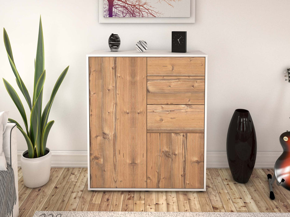 Highboard Linda, Pinie Front (92x108x35cm) - Dekati GmbH