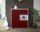 Highboard Liridona, Bordeaux Front (92x108x35cm) - Dekati GmbH