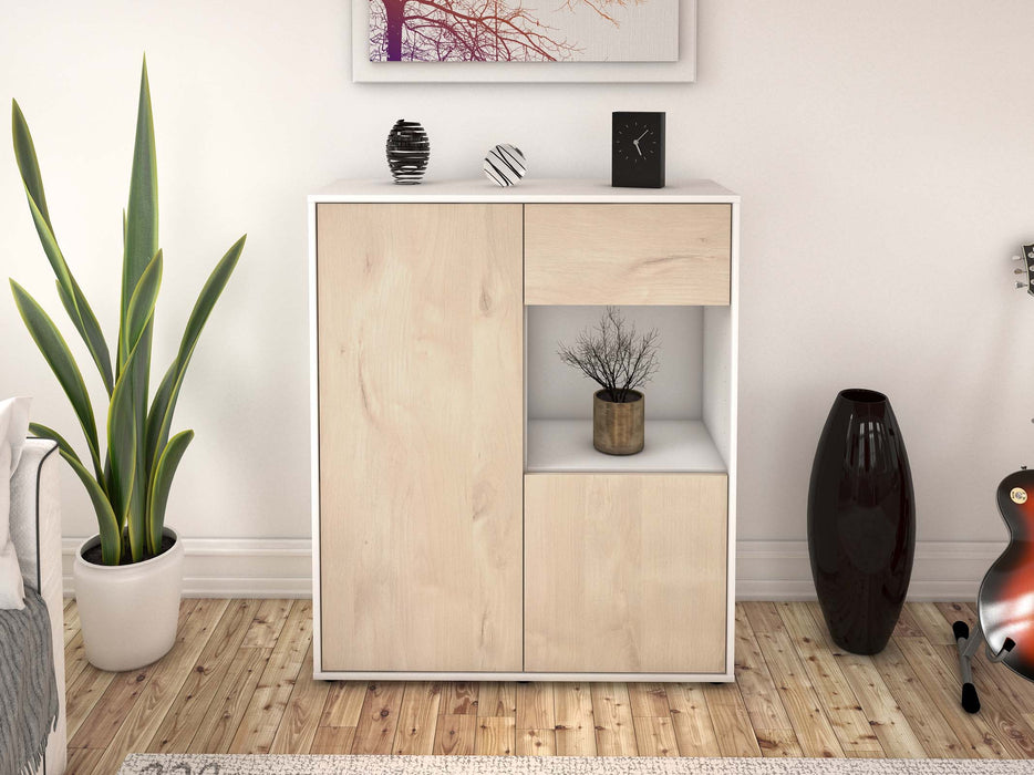 Highboard Lisa, Zeder Front (92x108x35cm) - Dekati GmbH