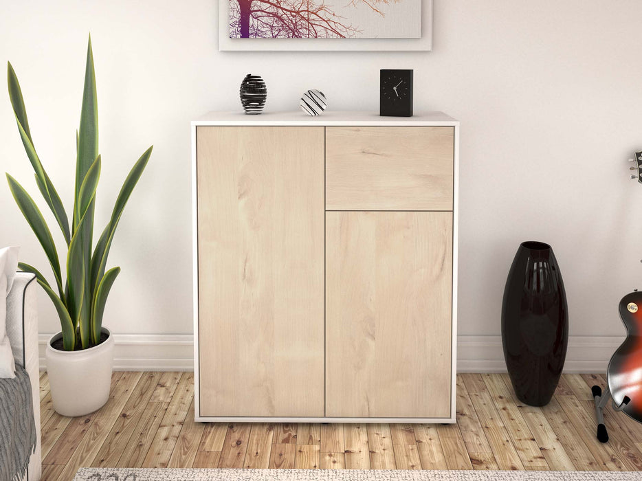 Highboard Loana, Zeder Front (92x108x35cm) - Dekati GmbH