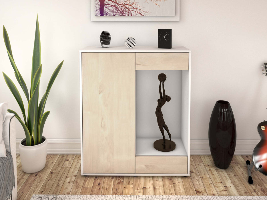 Highboard Lorenza, Zeder Front (92x108x35cm) - Dekati GmbH