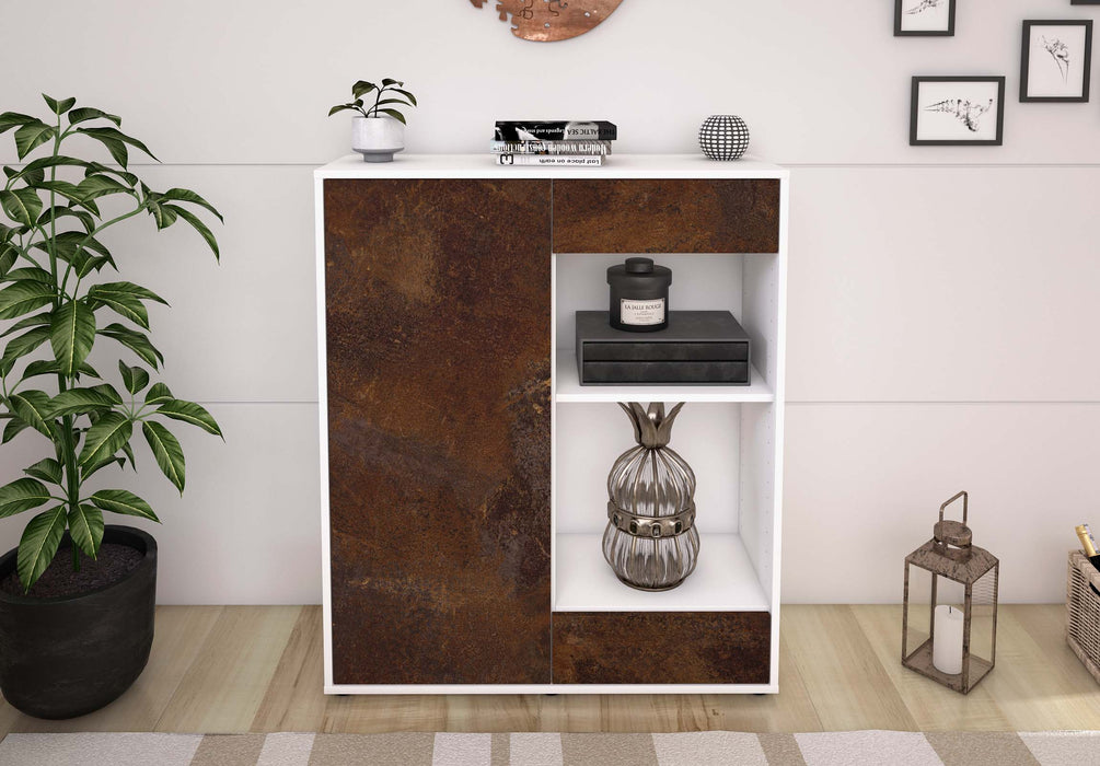 Highboard Louisa, Rost Front (92x108x35cm) - Dekati GmbH