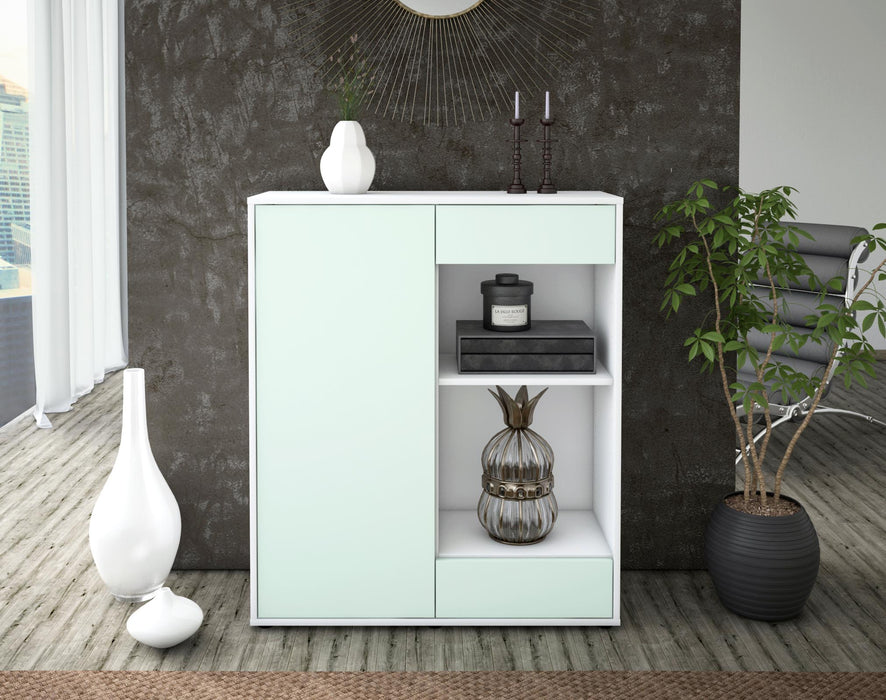 Highboard Louisa, Mint Front (92x108x35cm) - Dekati GmbH