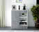 Highboard Luana, Beton Front (92x108x35cm) - Dekati GmbH