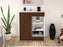 Highboard Luana, Walnuss Front (92x108x35cm) - Dekati GmbH