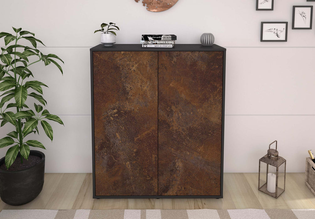 Highboard Gioia, Rost Front (92x108x35cm) - Dekati GmbH