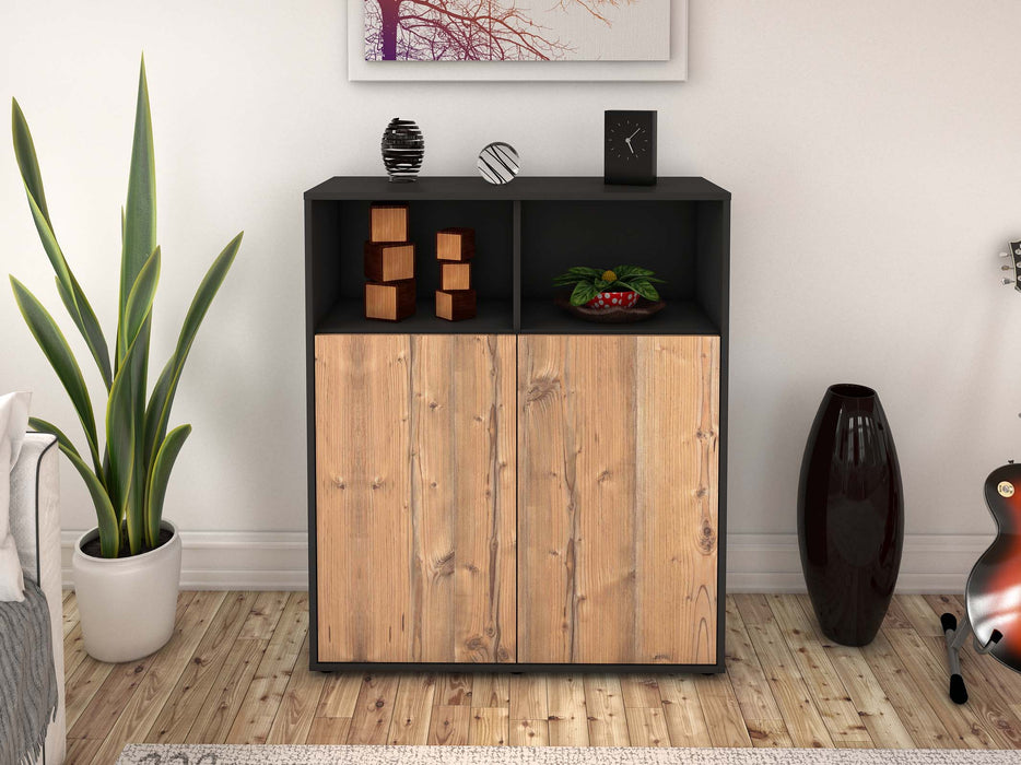 Highboard Giovanna, Pinie Front (92x108x35cm) - Dekati GmbH