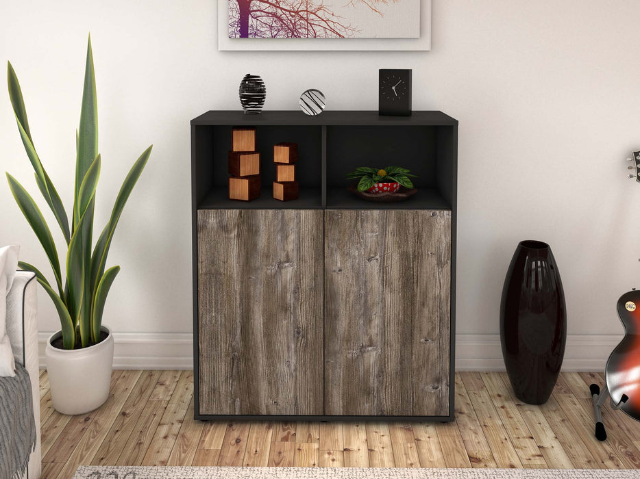 Highboard Giovanna, Treibholz Front (92x108x35cm) - Dekati GmbH