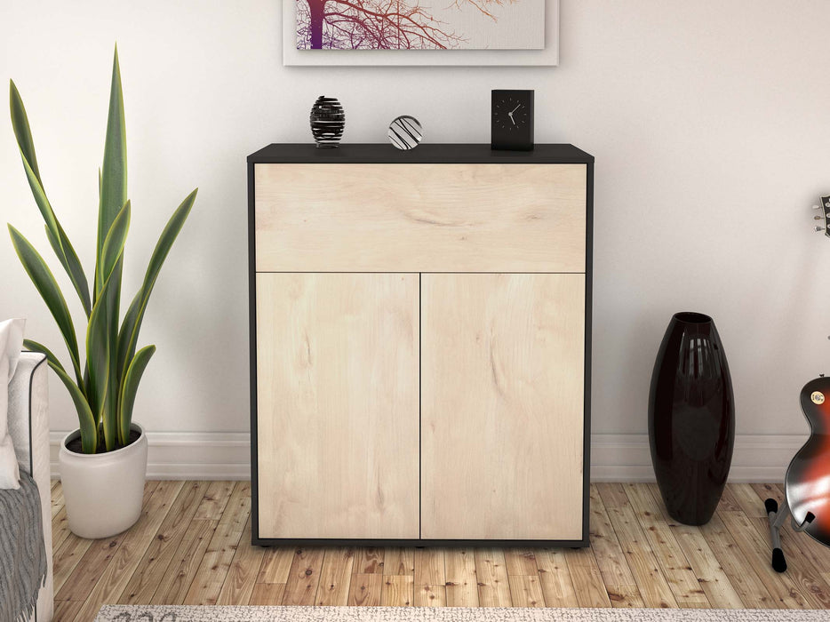 Highboard Giulia, Zeder Front (92x108x35cm) - Dekati GmbH