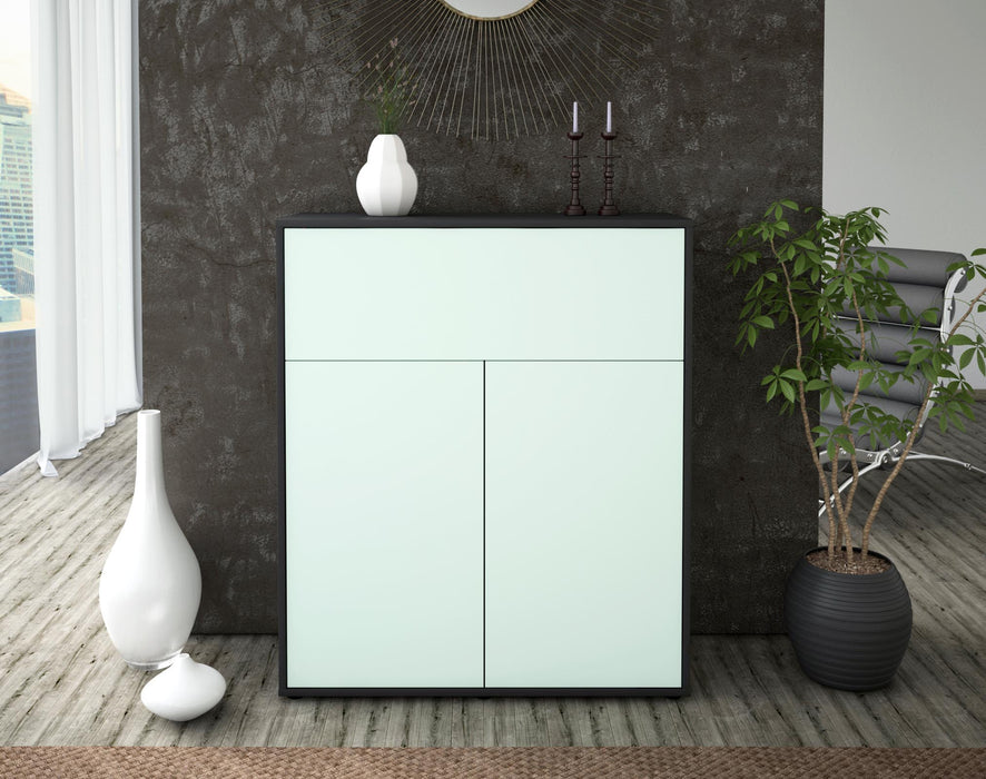 Highboard Giulia, Mint Front (92x108x35cm) - Dekati GmbH