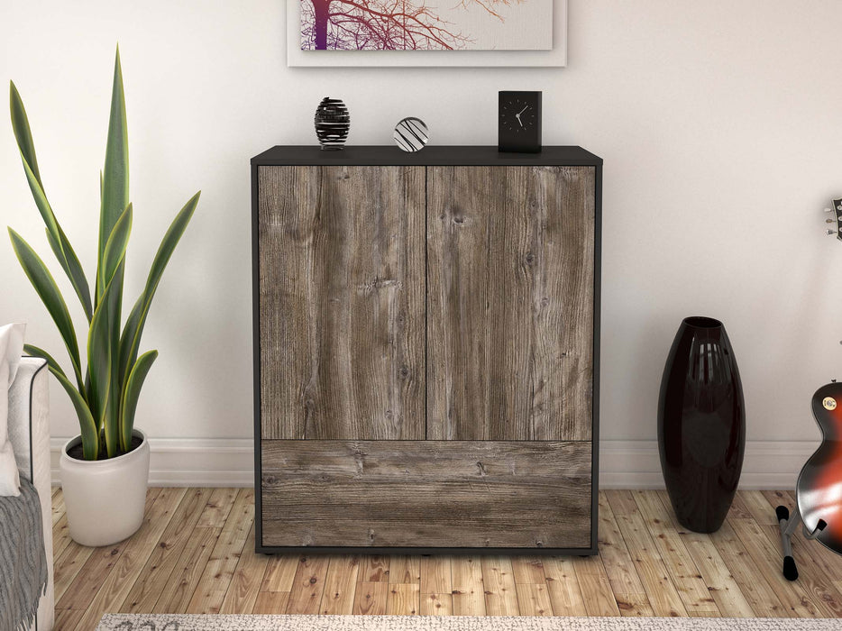 Highboard Grazia, Treibholz Front (92x108x35cm) - Dekati GmbH