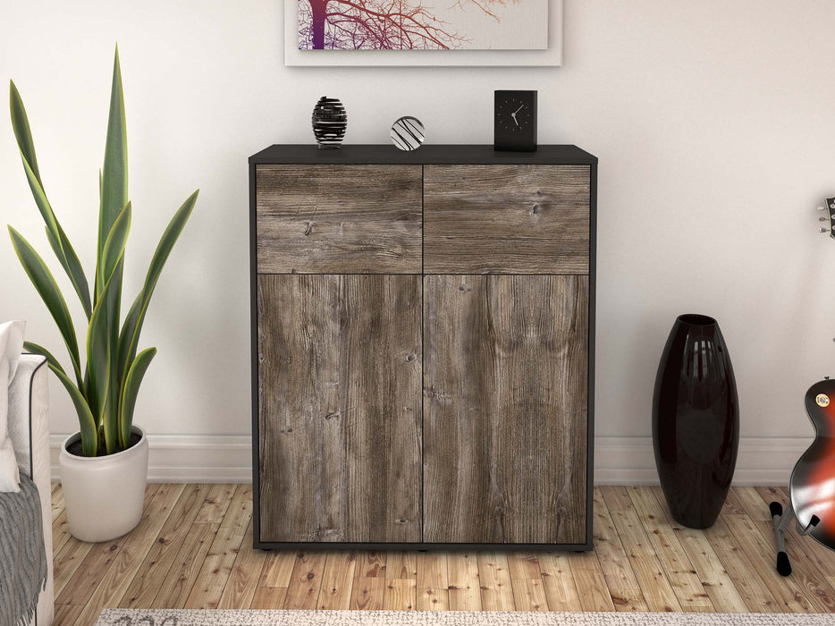 Highboard Greta, Treibholz Front (92x108x35cm) - Dekati GmbH