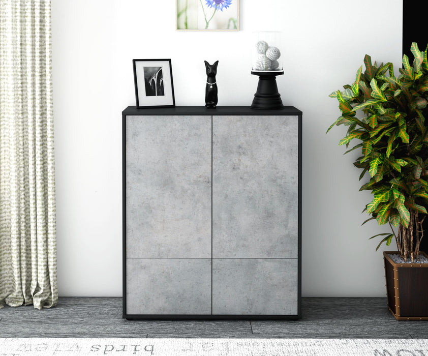 Highboard Ida, Beton Front (92x108x35cm) - Dekati GmbH