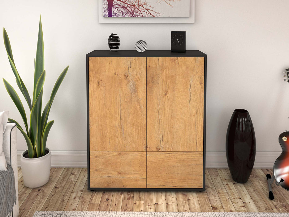 Highboard Ida, Eiche Front (92x108x35cm) - Dekati GmbH