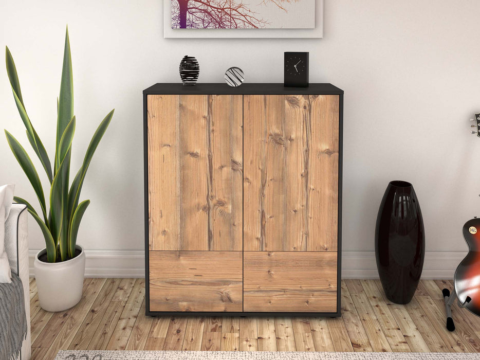 Highboard Ida, Pinie Front (92x108x35cm) - Dekati GmbH