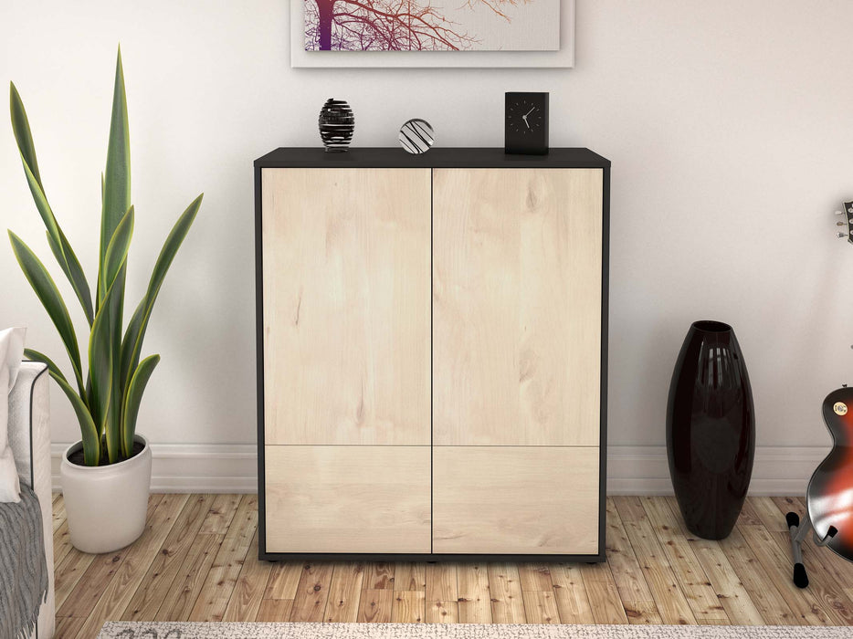 Highboard Ida, Zeder Front (92x108x35cm) - Dekati GmbH