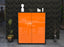 Highboard Ida, Orange Front (92x108x35cm) - Dekati GmbH