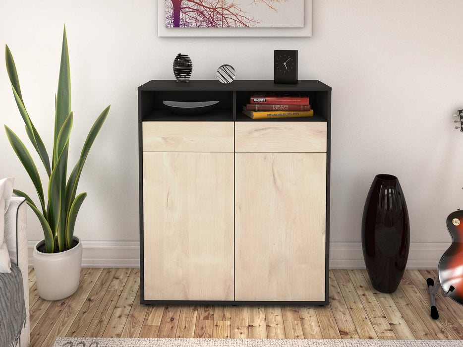 Highboard Ilaria, Zeder Front (92x108x35cm) - Dekati GmbH