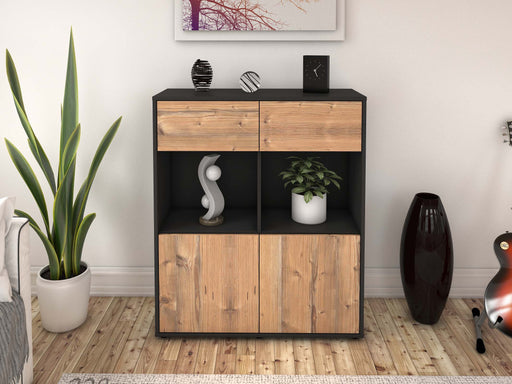 Highboard Imogen, Pinie Front (92x108x35cm) - Dekati GmbH