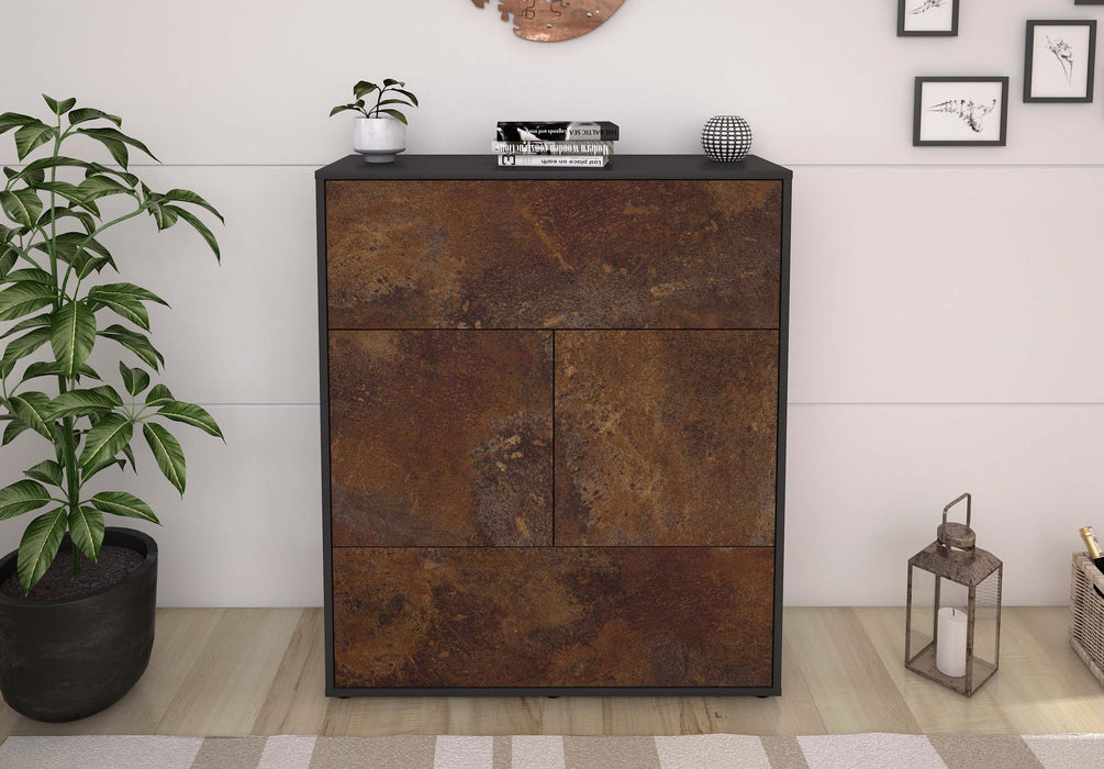 Highboard Irene, Rost Front (92x108x35cm) - Dekati GmbH