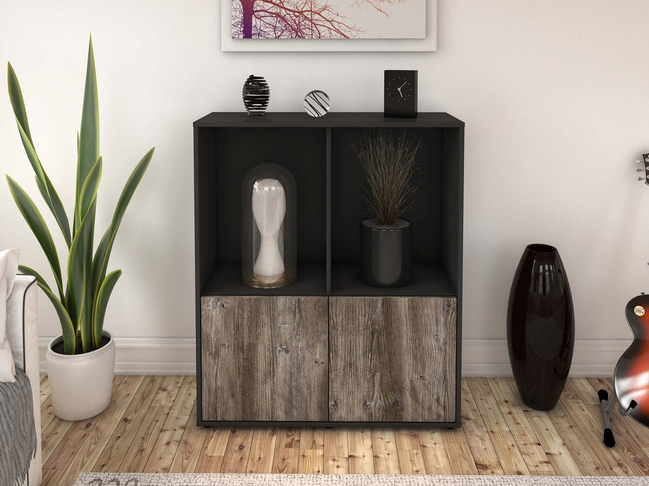 Highboard Ivona, Treibholz Front (92x108x35cm) - Dekati GmbH