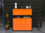 Highboard Janine, Orange Front (92x108x35cm) - Dekati GmbH