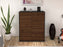 Highboard Jenna, Walnuss Front (92x108x35cm) - Dekati GmbH