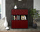 Highboard Joelina, Bordeaux Front (92x108x35cm) - Dekati GmbH