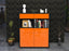 Highboard Jolanda, Orange Front (92x108x35cm) - Dekati GmbH