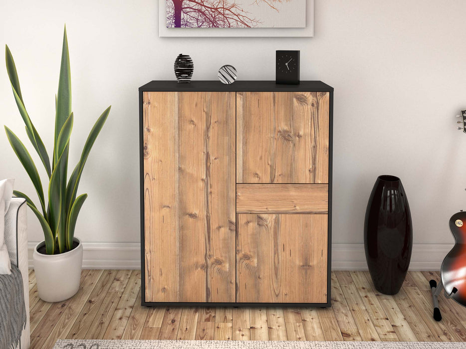 Highboard Lana, Pinie Front (92x108x35cm) - Dekati GmbH