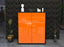 Highboard Lia, Orange Front (92x108x35cm) - Dekati GmbH