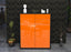 Highboard Lisann, Orange Front (92x108x35cm) - Dekati GmbH