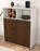 Highboard Giovanna, Walnuss Seite (92x108x35cm) - Dekati GmbH