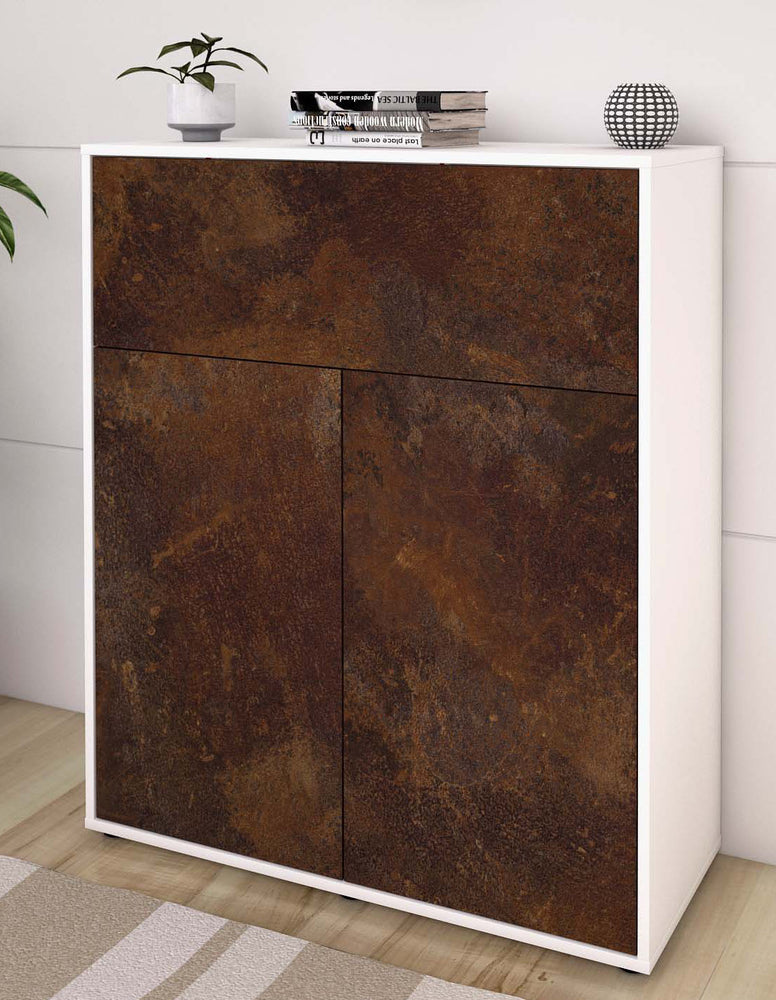 Highboard Giulia, Rost Seite (92x108x35cm) - Dekati GmbH