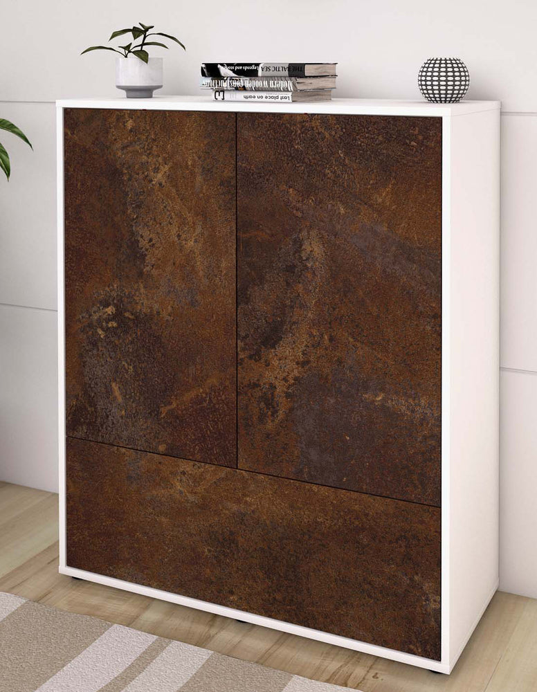 Highboard Grazia, Rost Seite (92x108x35cm) - Dekati GmbH