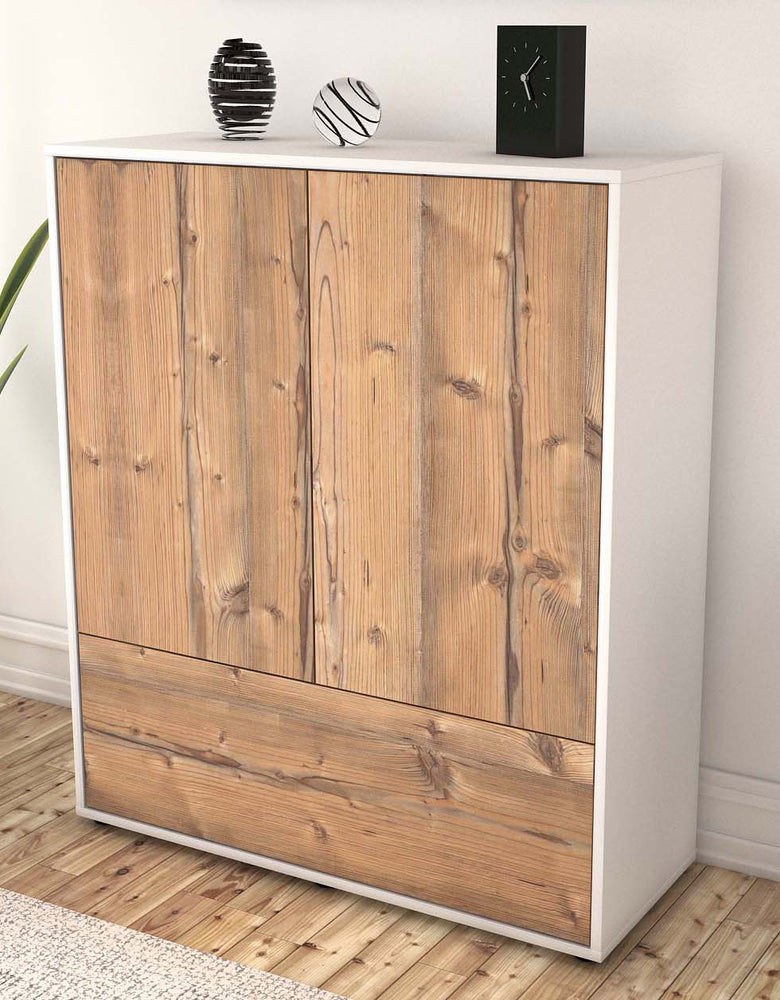 Highboard Grazia, Pinie Seite (92x108x35cm) - Dekati GmbH