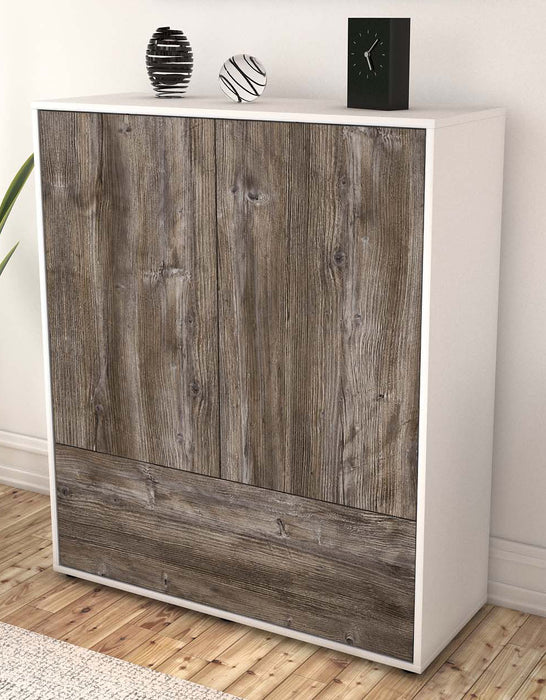 Highboard Grazia, Treibholz Seite (92x108x35cm) - Dekati GmbH