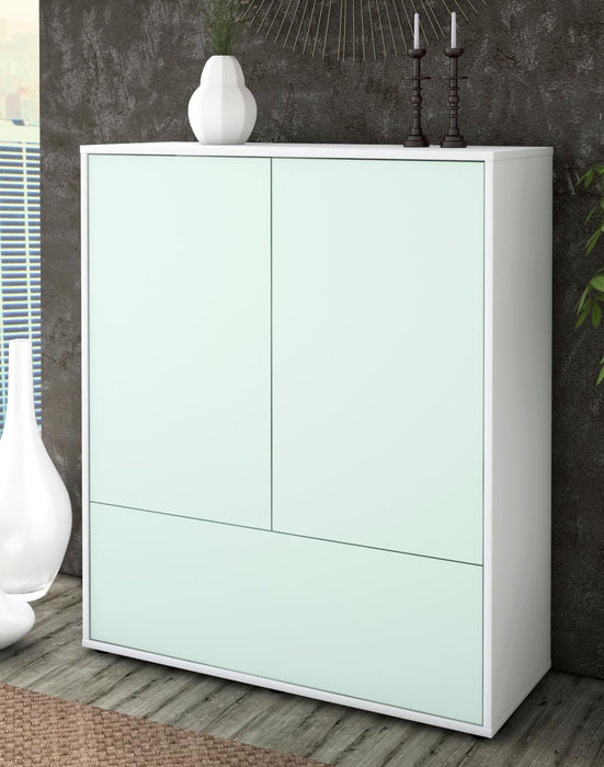 Highboard Grazia, Mint Seite (92x108x35cm) - Dekati GmbH