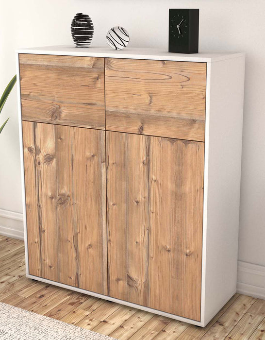 Highboard Greta, Pinie Seite (92x108x35cm) - Dekati GmbH