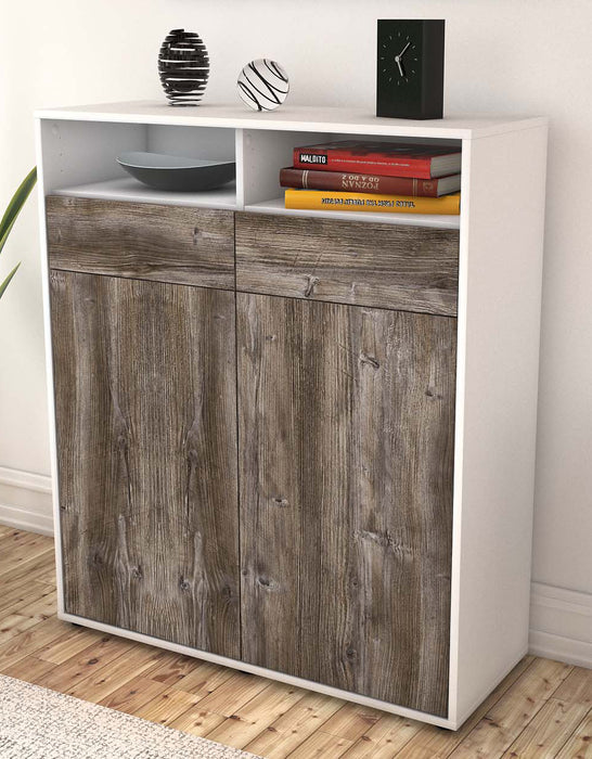 Highboard Ilaria, Treibholz Seite (92x108x35cm) - Dekati GmbH