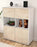 Highboard Ina, Zeder Seite (92x108x35cm) - Dekati GmbH