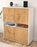 Highboard Innocenza, Eiche Seite (92x108x35cm) - Dekati GmbH