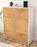 Highboard Irene, Eiche Seite (92x108x35cm) - Dekati GmbH