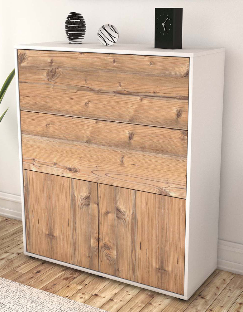 Highboard Isabella, Pinie Seite (92x108x35cm) - Dekati GmbH