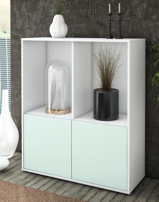 Highboard Ivona, Mint Seite (92x108x35cm) - Dekati GmbH