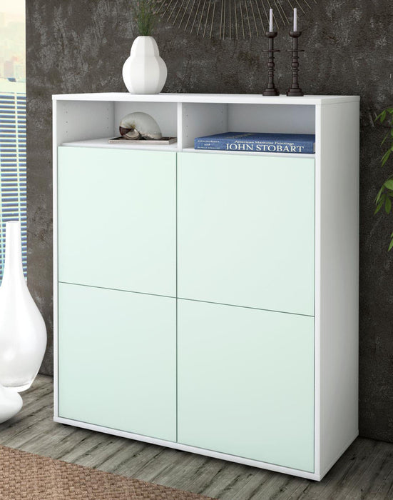 Highboard Jade, Mint Seite (92x108x35cm) - Dekati GmbH