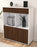 Highboard Joana, Walnuss Seite (92x108x35cm) - Dekati GmbH