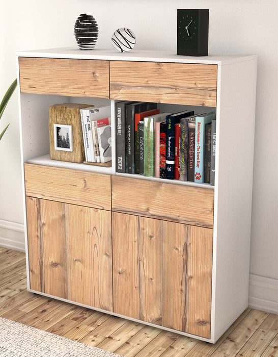 Highboard Jolanda, Pinie Seite (92x108x35cm) - Dekati GmbH