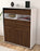 Highboard Jolina, Walnuss Seite (92x108x35cm) - Dekati GmbH